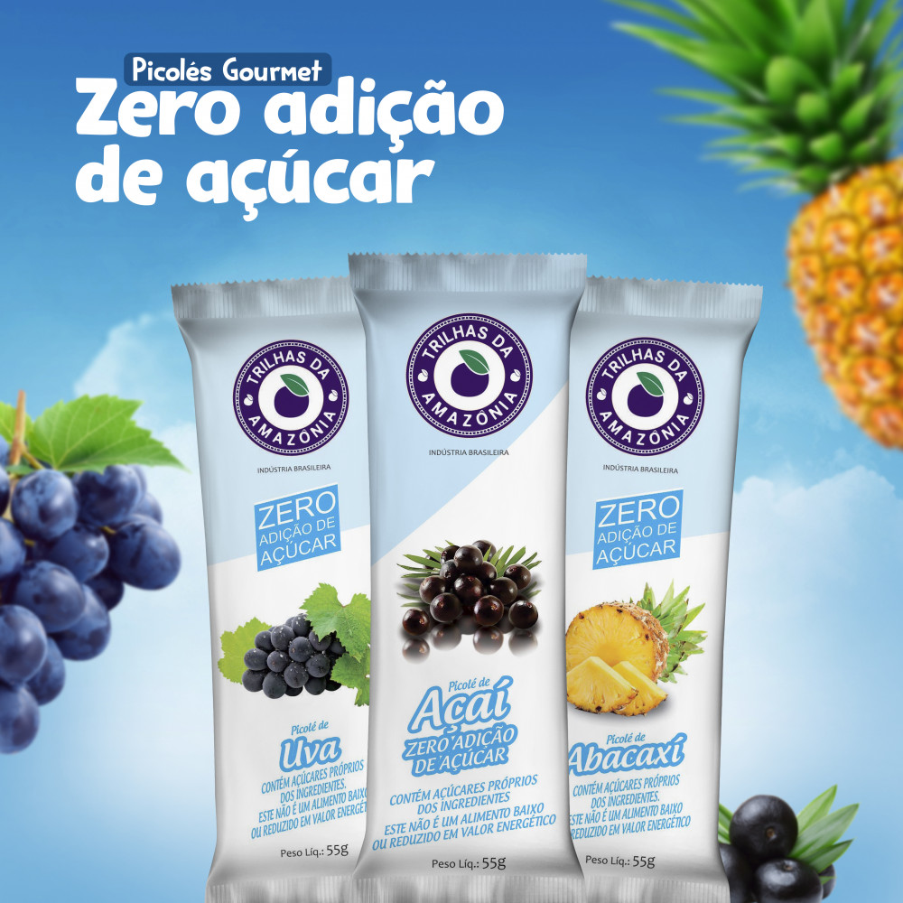 Picolé Zero Açúcar