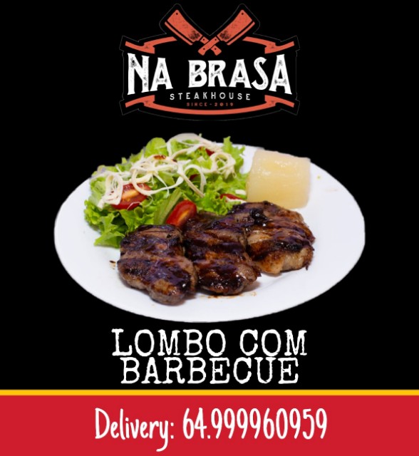 Lombo com barbecue